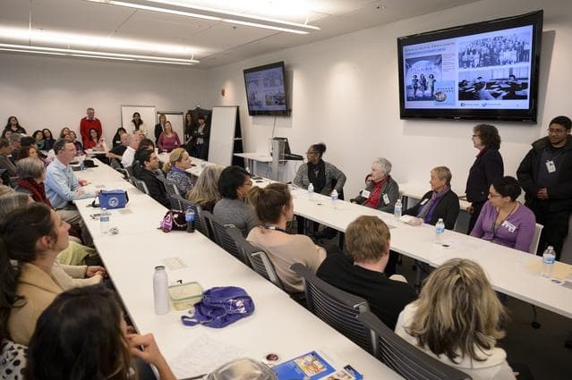 NASA image: Ames Women's Influence Network (WIN) Hidden Figures talk with "Computers" Carolyn Hofstetter and Carol Mead co-sponsored by the AAAG