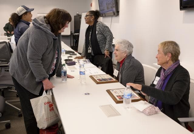 NASA image: Ames Women's Influence Network (WIN) Hidden Figures talk with "Computers" Carolyn Hofstetter and Carol Mead co-sponsored by the AAAG