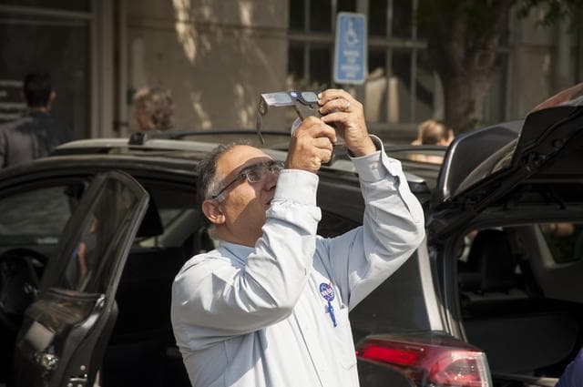 NASA image: 2017 Solar Eclipse, Ames Research Center