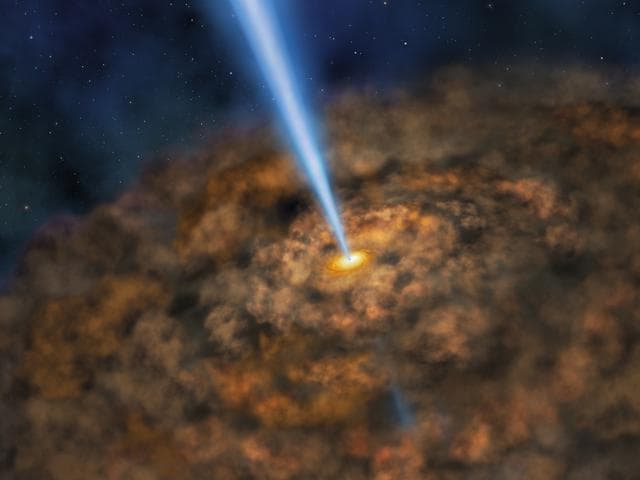 NASA image: Active Galactic Nucleus
