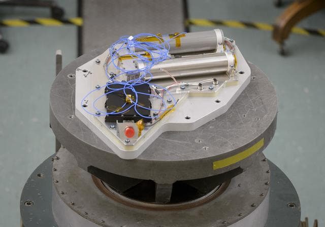 NASA image: NSS Vibe Test at the EEL Lab