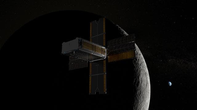 NASA image: BioSentinel Passes the Moon 