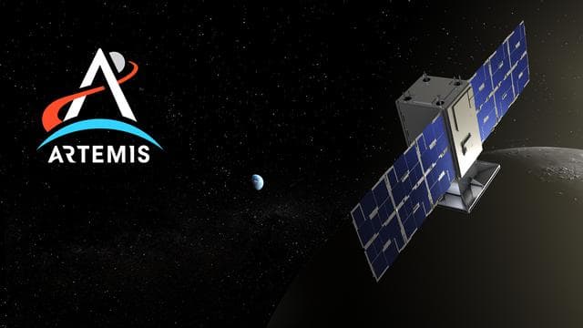 NASA image: CAPSTONE Virtual Background