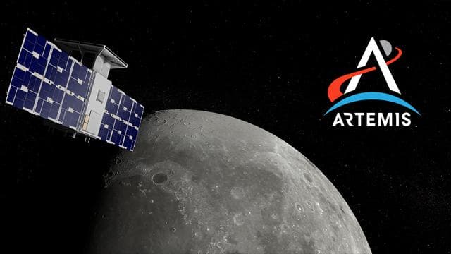 NASA image: CAPSTONE Virtual Background