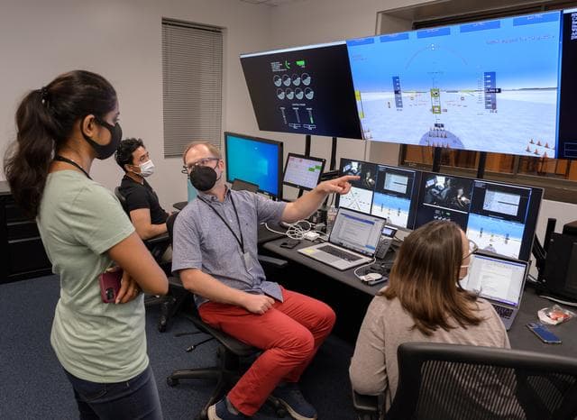 NASA image: Automated Flight and Contingency Management, or AFCM, Subproject