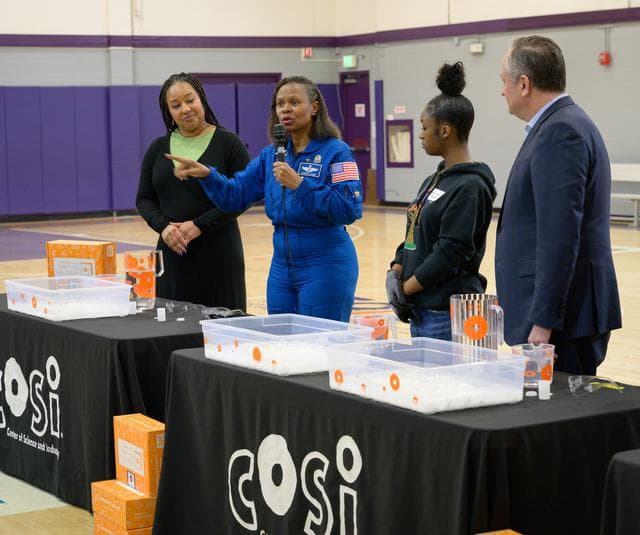 NASA image: Second Gentleman Douglas Emhoff Joins NASA to Distribute STEM Ar