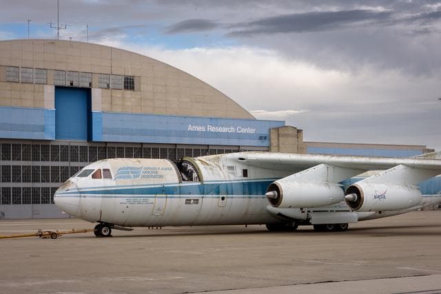 NASA image: Kuiper Airborne Observatory (KAO) Demolition