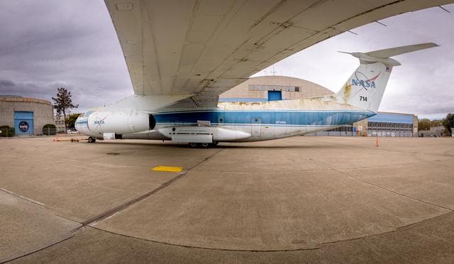 NASA image: Kuiper Airborne Observatory (KAO) Demolition