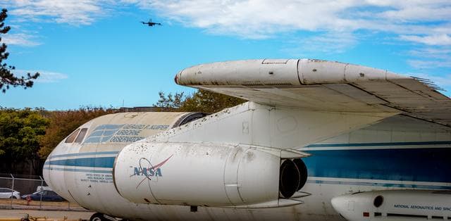 NASA image: Kuiper Airborne Observatory (KAO) Demolition