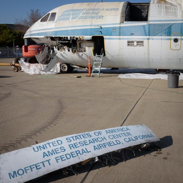 Kuiper Airborne Observatory (KAO) Demolition
