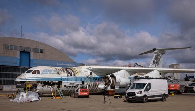 NASA image: Kuiper Airborne Observatory (KAO) Demolition