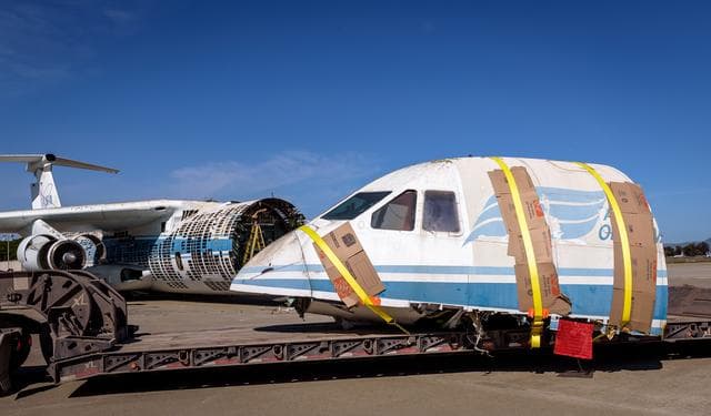 NASA image: Kuiper Airborne Observatory (KAO) Demolition