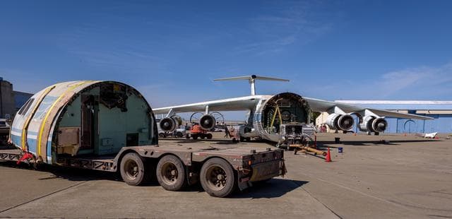 NASA image: Kuiper Airborne Observatory (KAO) Demolition