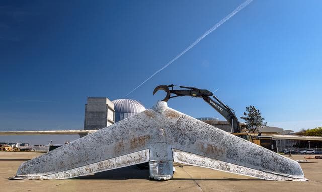 NASA image: Kuiper Airborne Observatory (KAO) Demolition