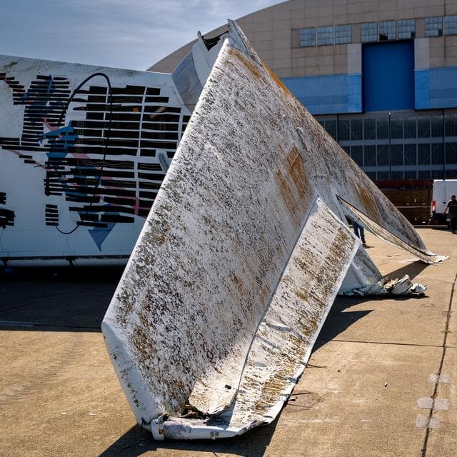 NASA image: Kuiper Airborne Observatory (KAO) Demolition