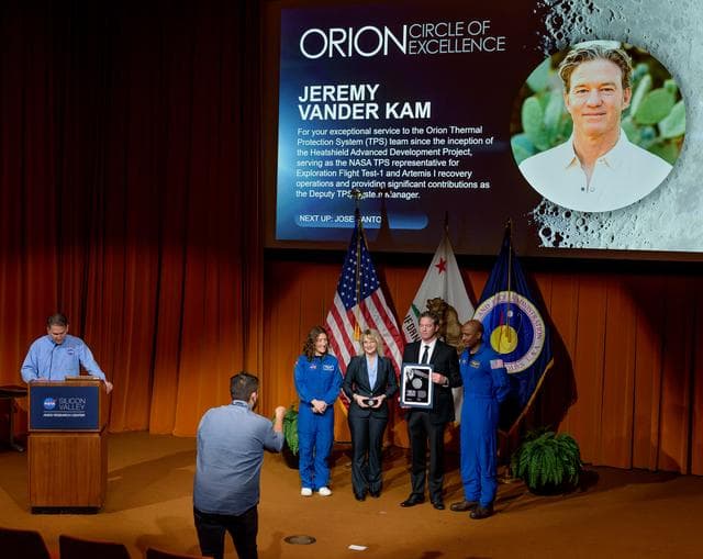 NASA image: Orion Astronauts Visit Ames Entry Systems and Technology Divisio