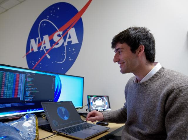 NASA image: TechEdSat-11 Deploys the ExoBrake