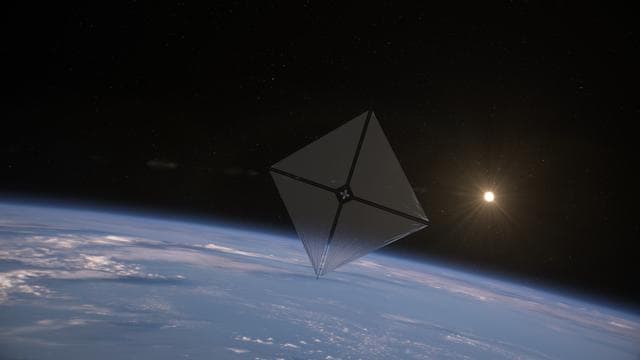 NASA image: Advanced Composite Solar Sail System Artist’s Concept 5