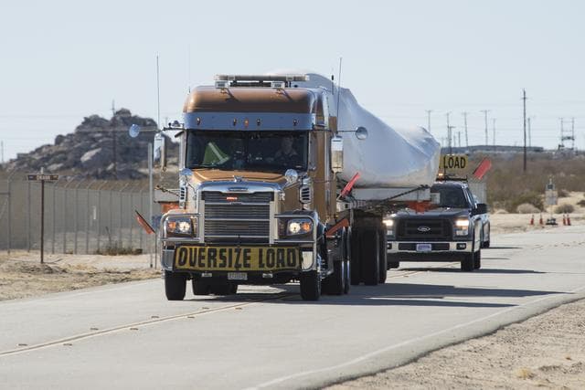NASA image: Sierra Nevada Corporation (SNC) Dream Chaser arrival at Armstron