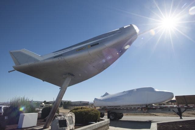 NASA image: Sierra Nevada Corporation (SNC) Dream Chaser arrival at Armstron
