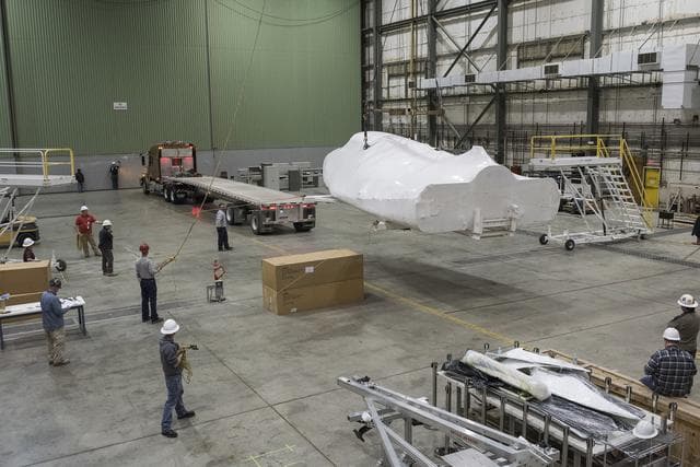 NASA image: Sierra Nevada Corporation (SNC) Dream Chaser arrival at Armstron