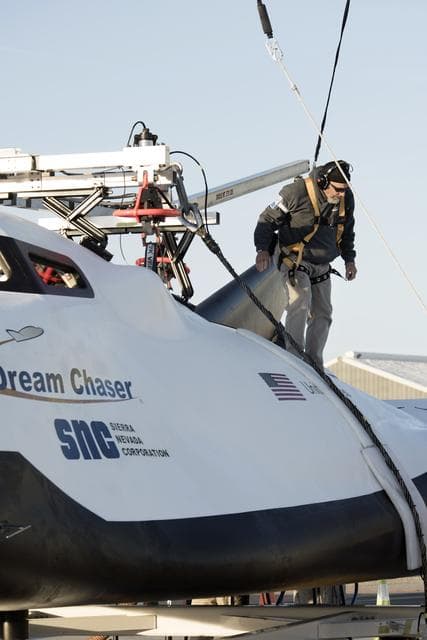 NASA image: Dream Chaser ALT-2 Free Flight
