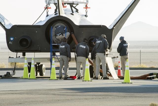 NASA image: Dream Chaser ALT-2 Free Flight