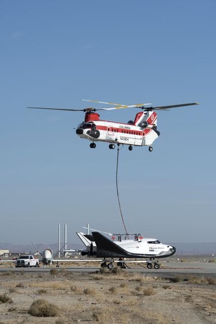 NASA image: Dream Chaser ALT-2 Free Flight