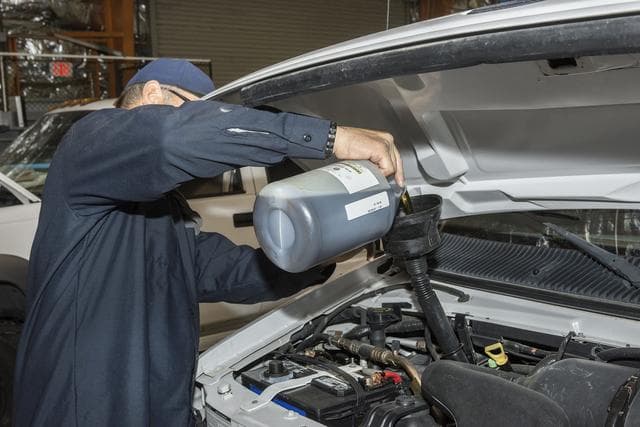 NASA image: Armstrong Assists with Performance Testing Bio-Based Synthetic Oils