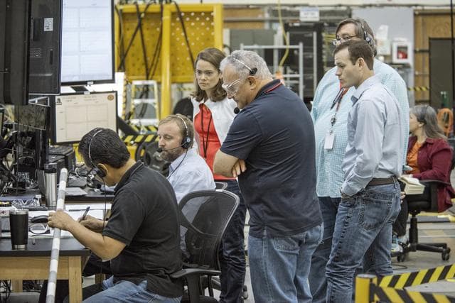 NASA image: Experimental Wing Verified During Loads Testing