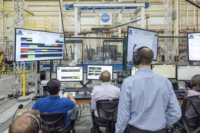 NASA image: Experimental Wing Verified During Loads Testing