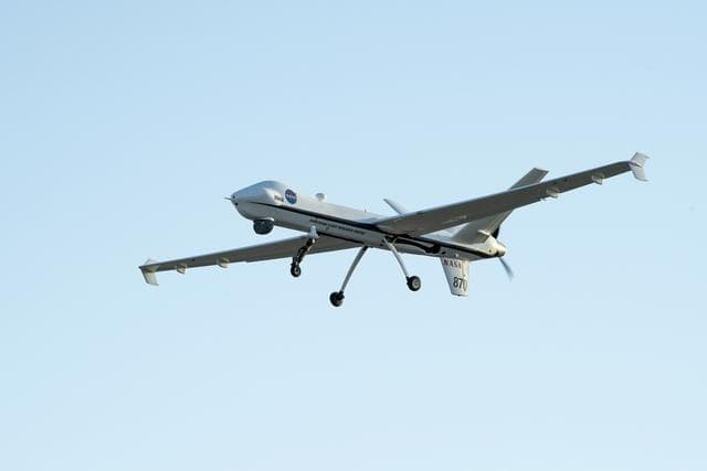 NASA image: NASA’s Ikhana Aircraft During Takeoff for June 12 Flight 