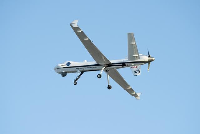 NASA’s Ikhana Aircraft During Takeoff for June 12 Flight 