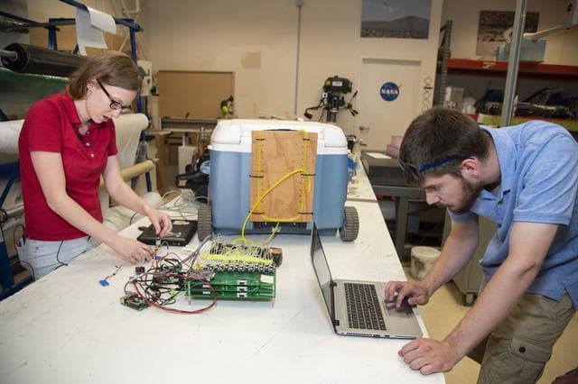 NASA image: Student Developed Aircraft System Provides Vital Data