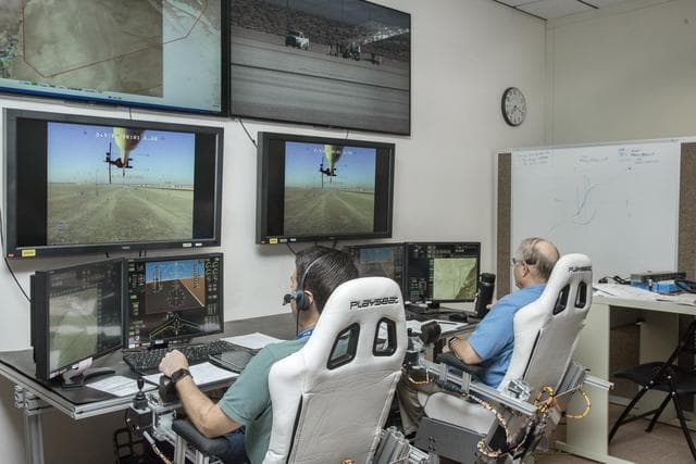 NASA image: X-56A Has a Busy Control Room