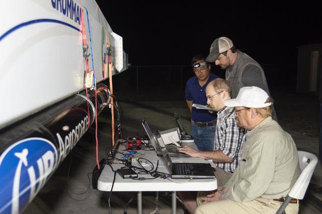 NASA image: UP Aerospace Preparing Rocket to Launch NASA Space Technologies