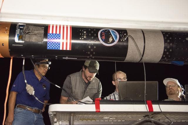 NASA image: UP Aerospace Preparing Rocket to Launch NASA Space Technologies