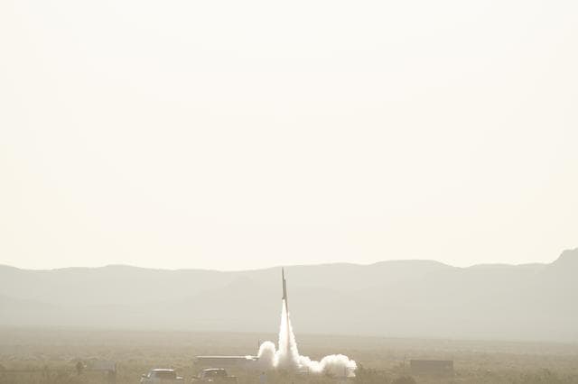 NASA image: UP Aerospace Rocket Launch from NM with NASA Technologies Onboard