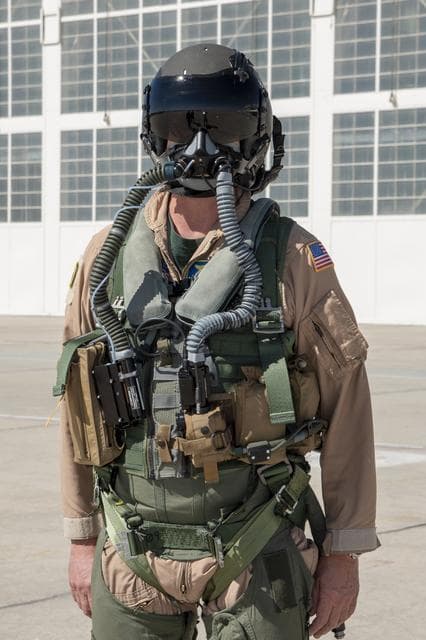 NASA image: U.S. Navy Harness Configuration