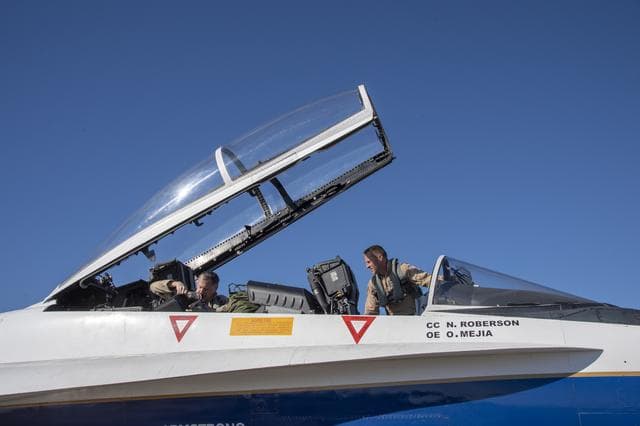 NASA image: NASA Pilots Prepare for QSF18 Flight