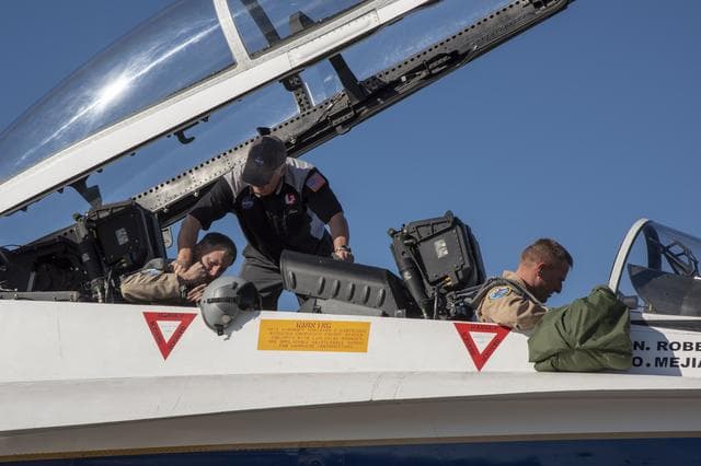 NASA image: NASA Pilots Prepare for QSF18 Flight