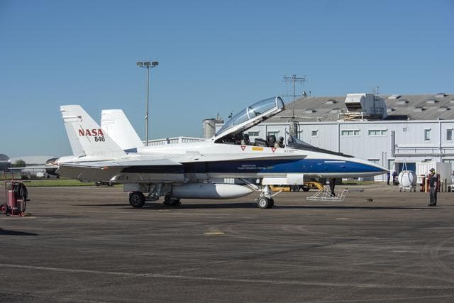 NASA image: NASA Pilots Prepare for QSF18 Flight