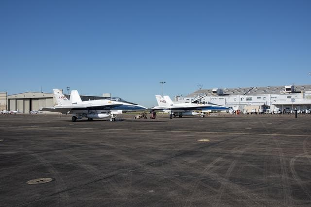 NASA image: NASA Pilots Prepare for QSF18 Flight