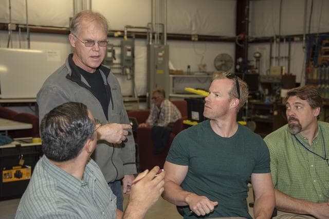NASA image: NASA Flight Operations Crew Monitors Supersonic Flight