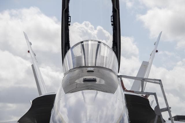 NASA image: NASA F/A-18 Research Aircraft Prior to QSF18 Flight