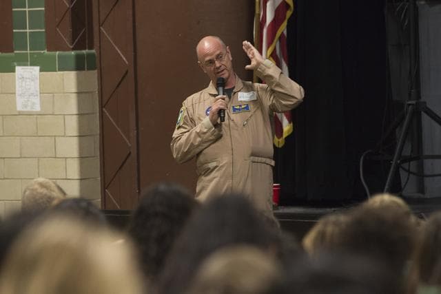 NASA image: NASA QSF18 Team Presents to Austin Middle School