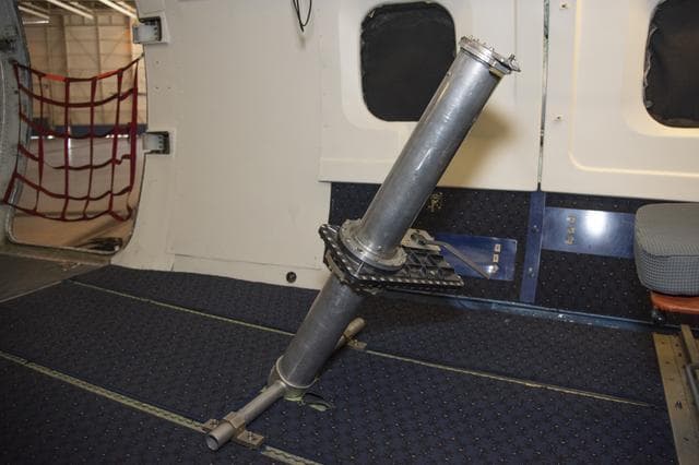 NASA image: Dropsonde Chute on NASA DC-8 Flying Laboratory