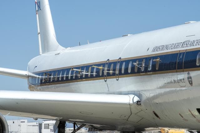 NASA image: DC-8 Flies FIREX-AQ Mission