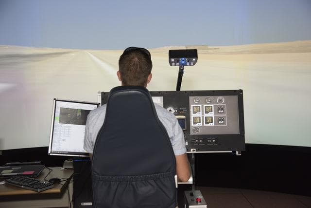 NASA image: Astronaut Pilots X-57 Simulator at Armstrong Flight Research Center