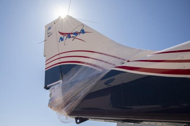 NASA image: X-57 Mod II Vehicle Delivered to NASA Armstrong